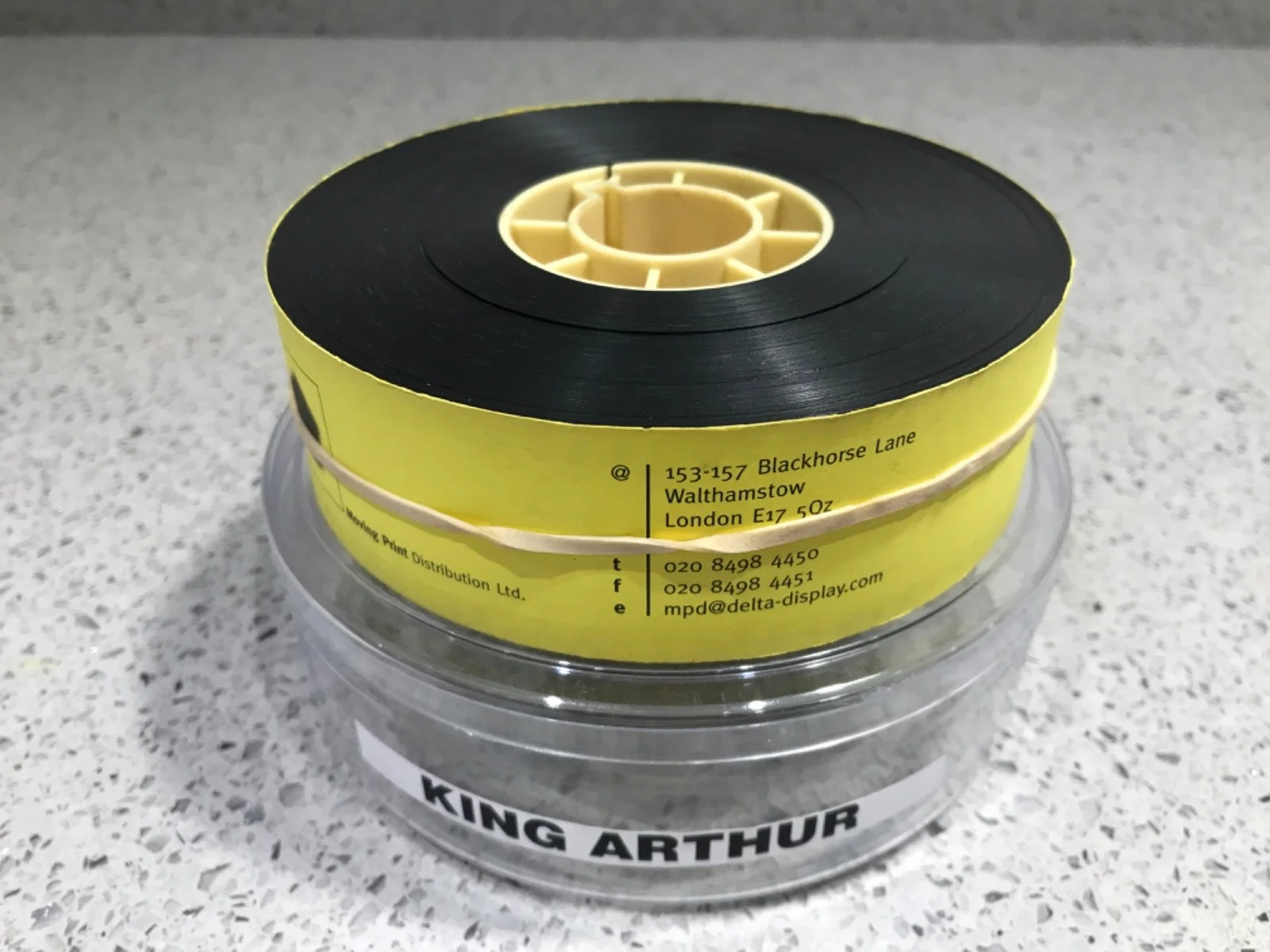 35mm Movie Trailer Film Cell Cinema Reel - KING ARTHUR v1 (2004) Keira Knightley, изображение 3