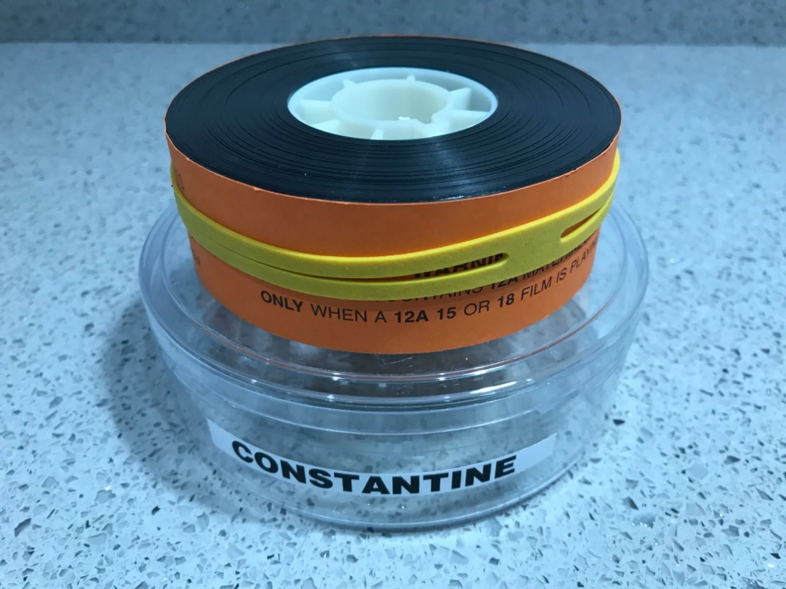 35mm Movie Trailer Film Cell Cinema Reel - CONSTANTINE v3 (2005) - Keanu Reeves, изображение 2