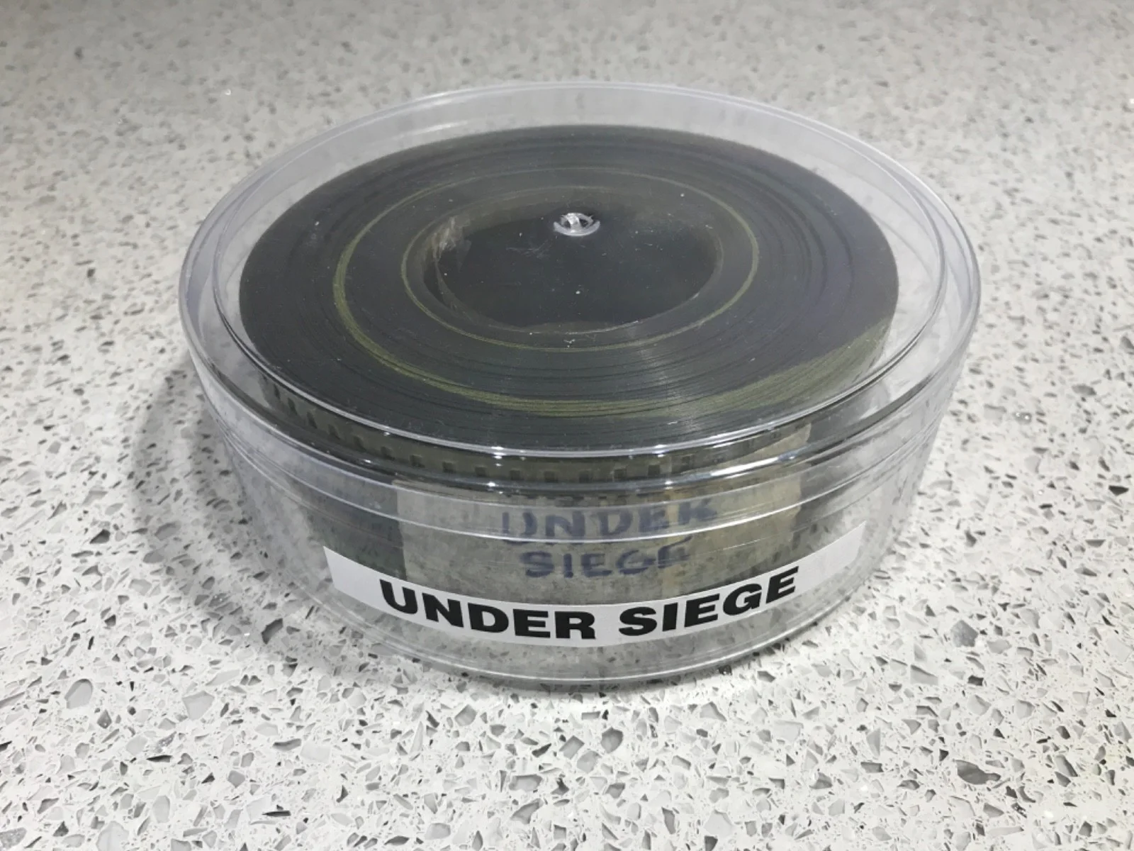 35mm Movie Trailer Film Cell Cinema Reel Scope UNDER SIEGE (1992) Steven Seagal, изображение 3
