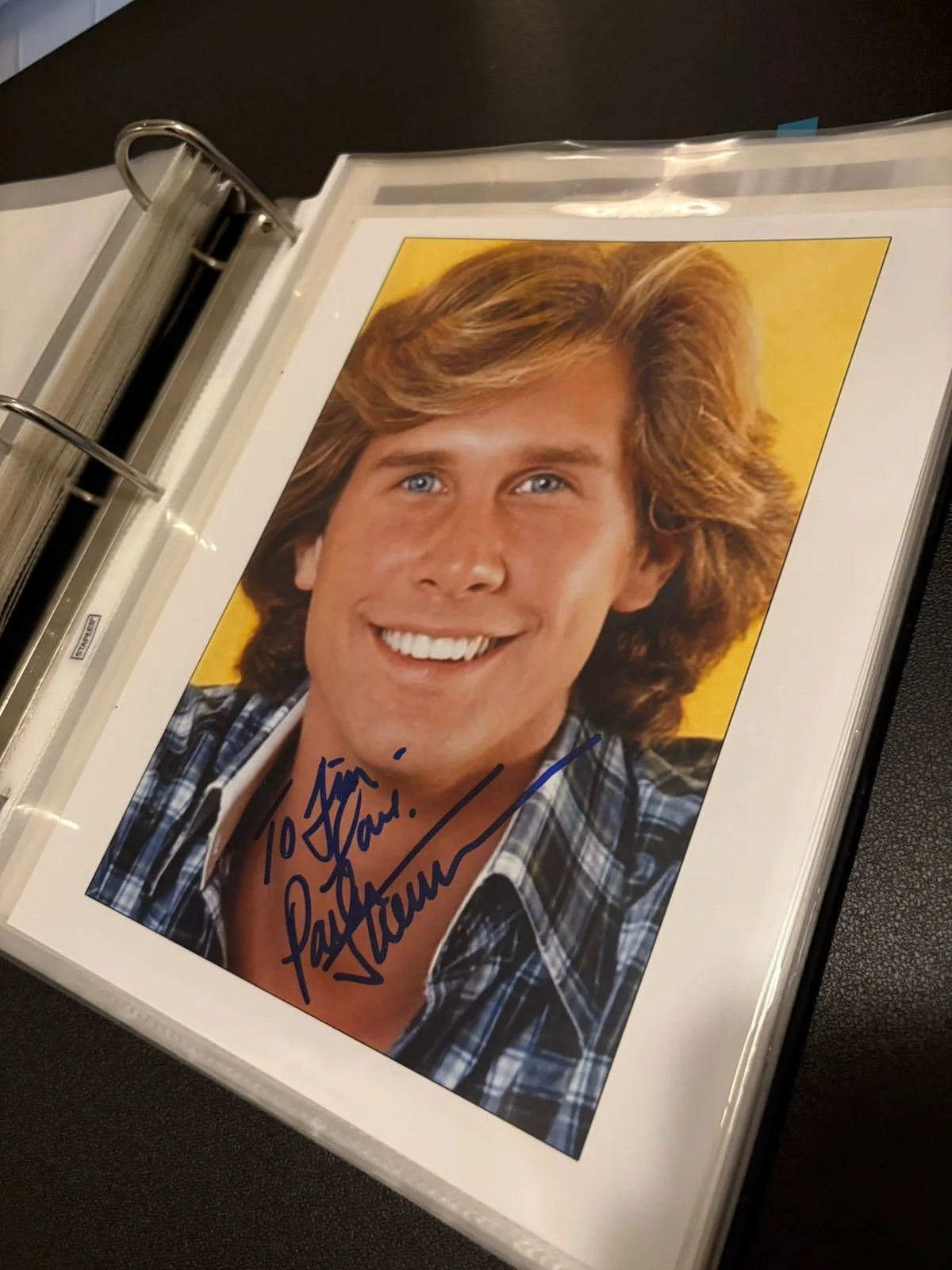 Parker Stevenson Signed 8x10 Color Portrait - Inscribed To Jim, изображение 2