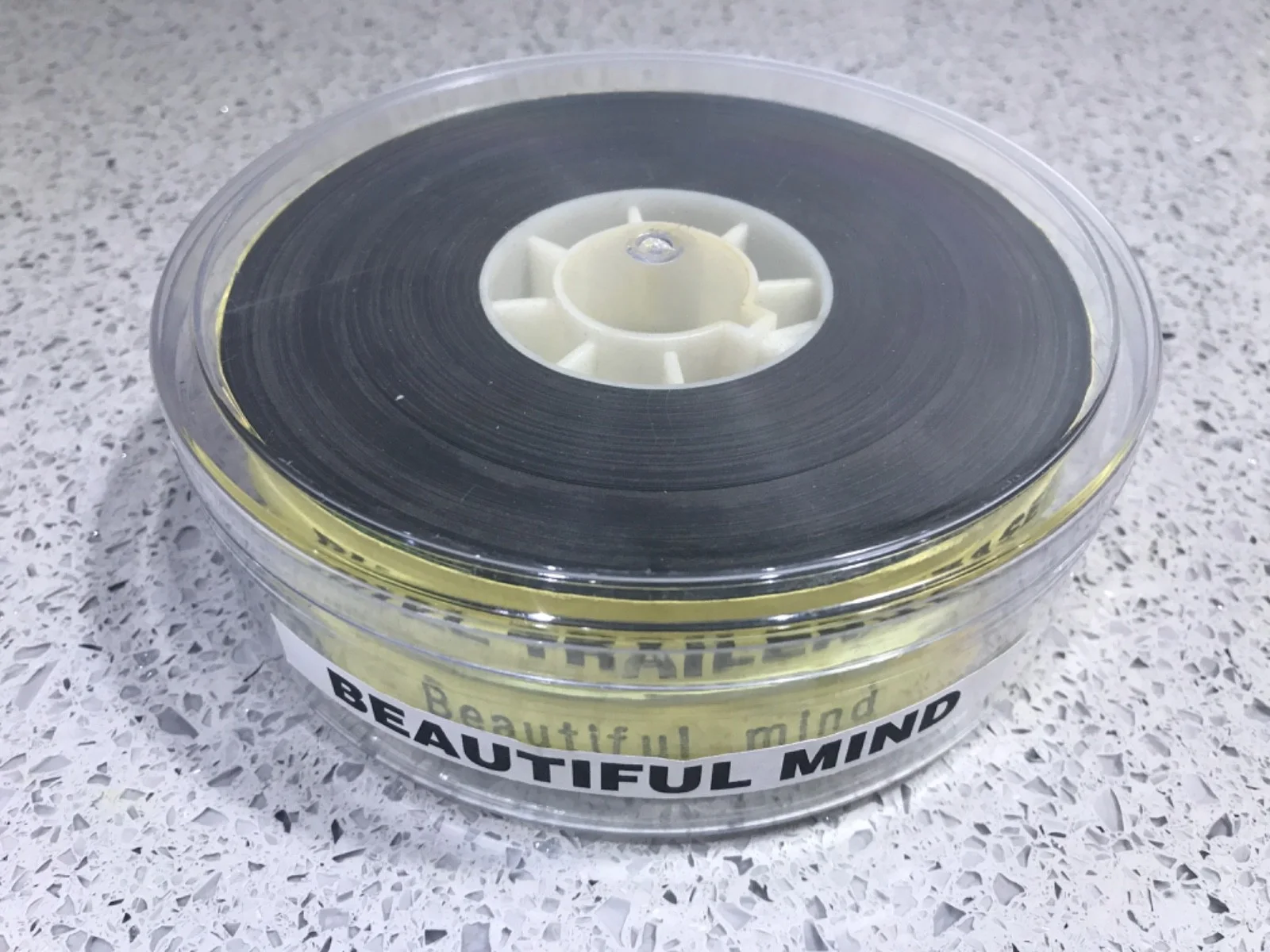 35mm Movie Trailer Film Cell Cinema Reel - A BEAUTIFUL MIND (2001) Russell Crowe, изображение 3