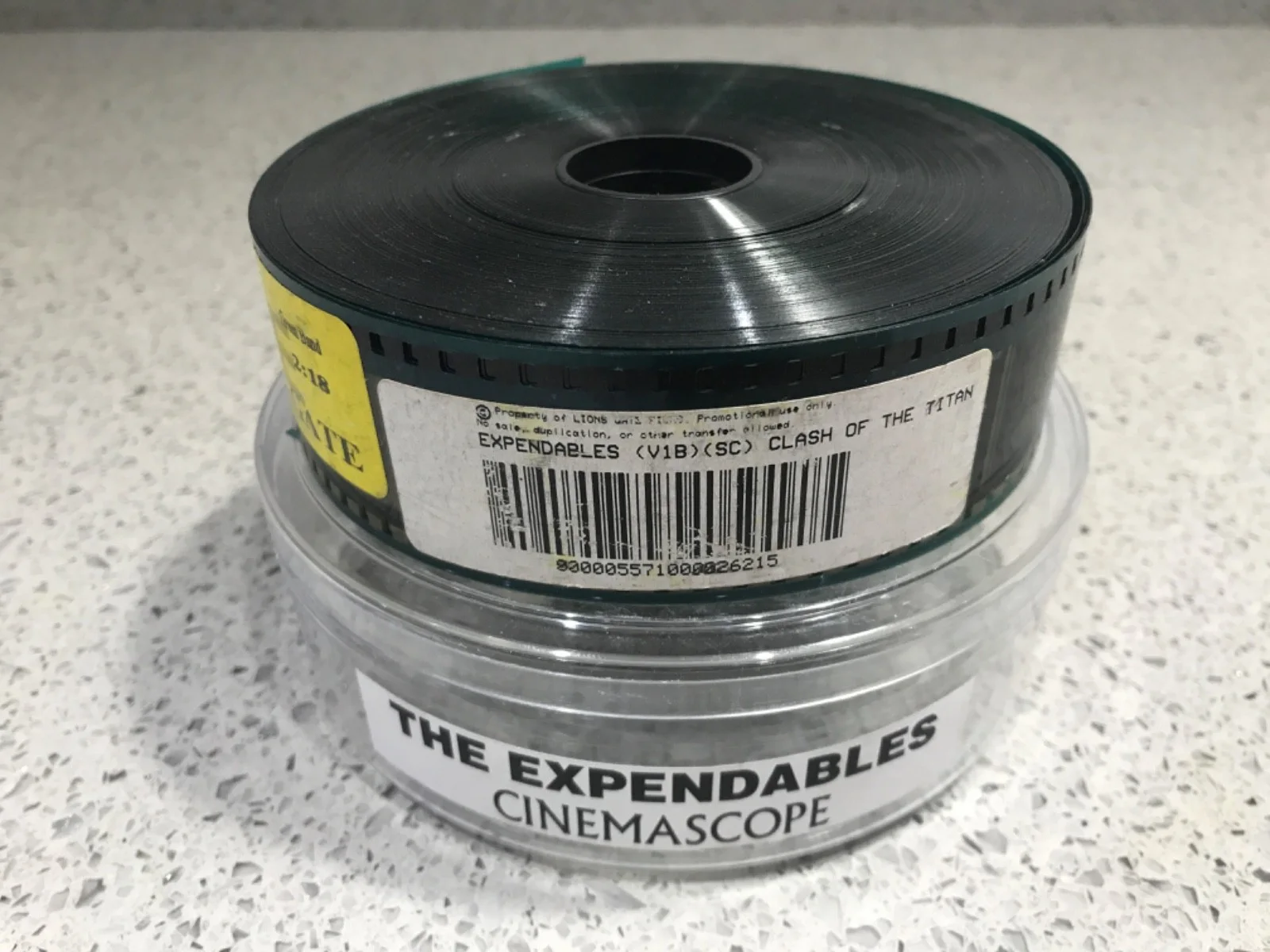 35mm Movie Trailer Film Cell Cinema Reel - THE EXPENDABLES v 1B (2010) Stallone, изображение 2