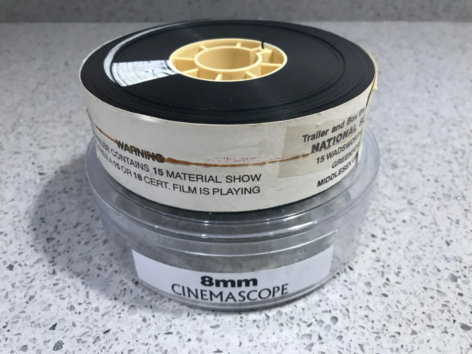 35mm Movie Trailer Film Cell Cinema Reel 8MM (1999) Nicolas Cage Joaquin Phoenix, изображение 2
