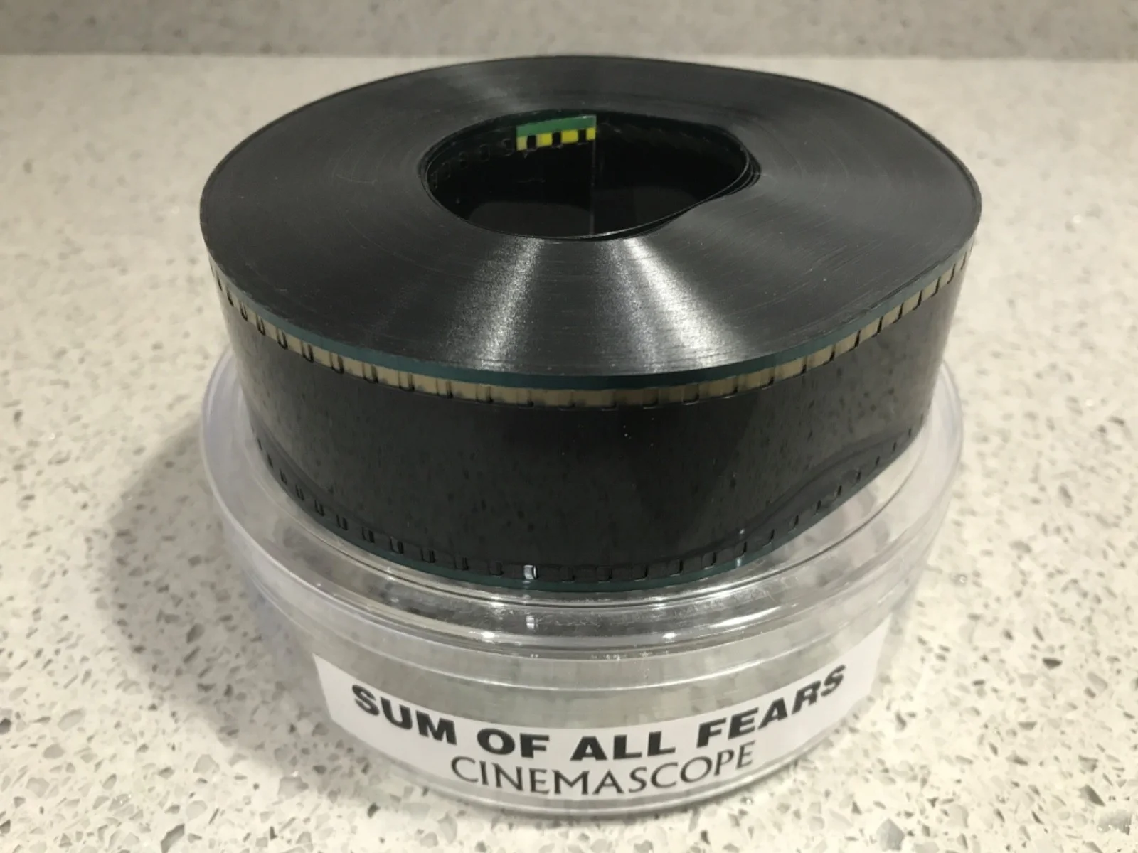 35mm Movie Trailer Film Cell Cinema Reel THE SUM OF ALL FEARS (2002) Ben Affleck, изображение 2