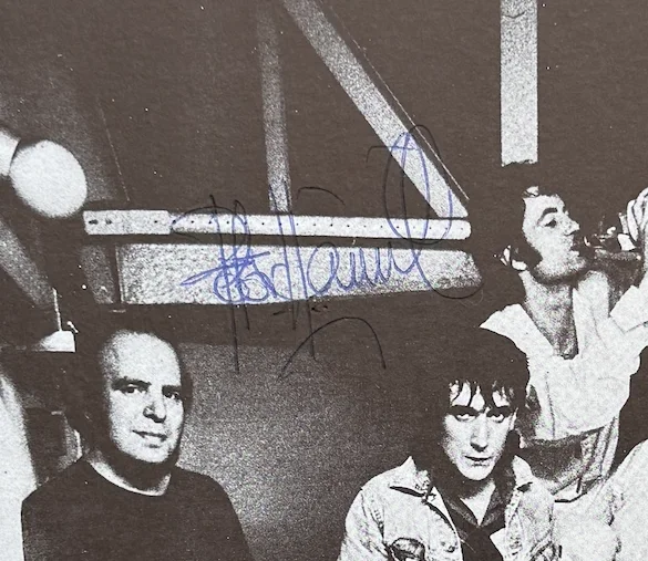 Van Der Graaf Generator T: The Quiet Zone / Pleasure LP signed autographed vinyl, image 2
