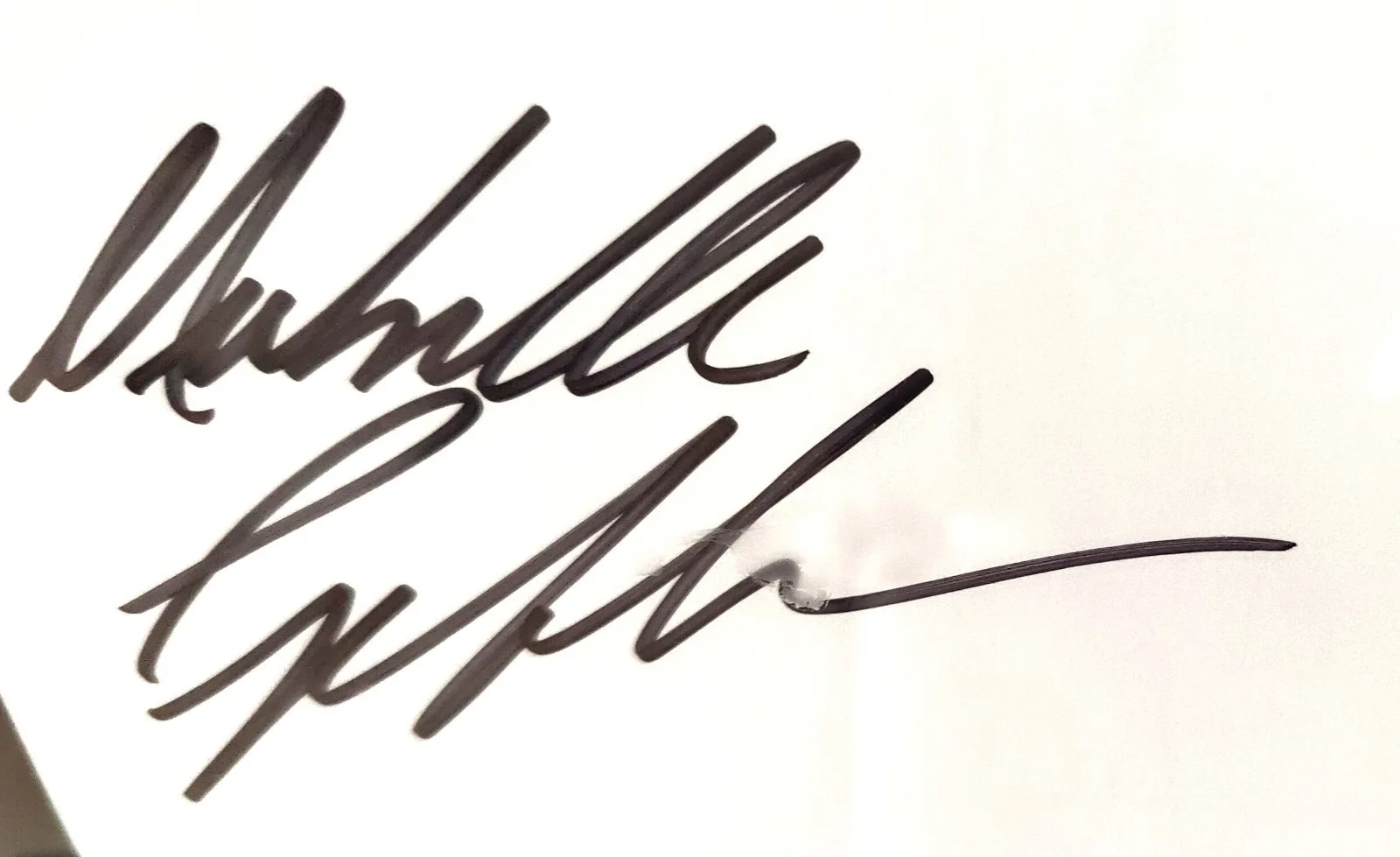 Al Pacino, Michelle Pfeiffer, Oliver Stone — Al Pacino, Michele Pfeiffer & Oliver Stone Signed Framed 32x46 Scarface Poster, image 5