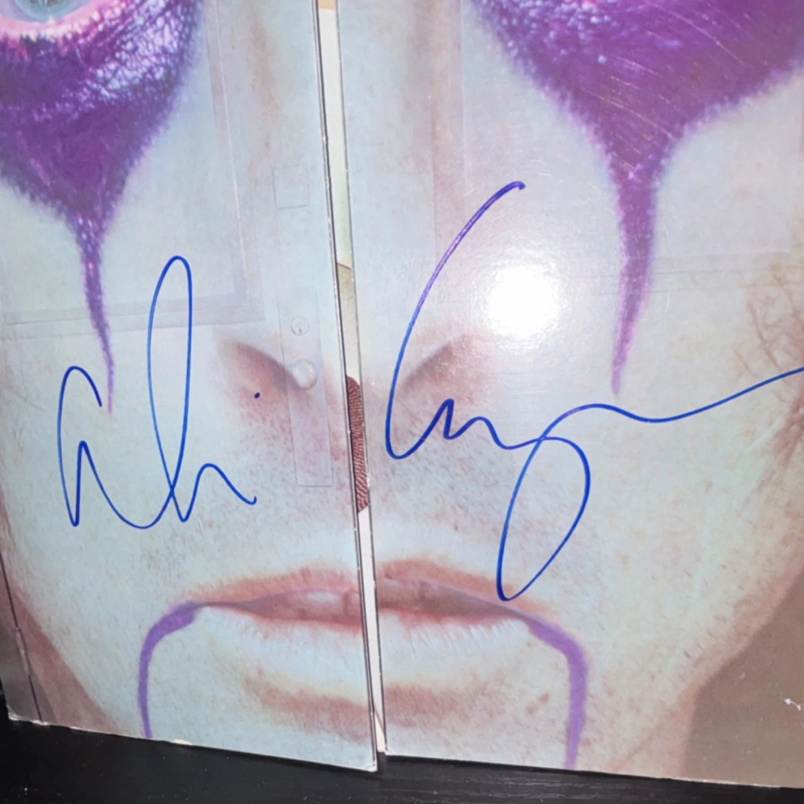 Alice Cooper Autographed Original Record sleeve Beckett Authentication, image 2