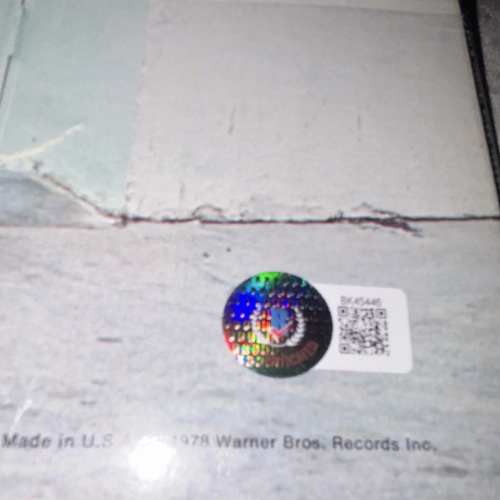 Alice Cooper Autographed Original Record sleeve Beckett Authentication, image 3