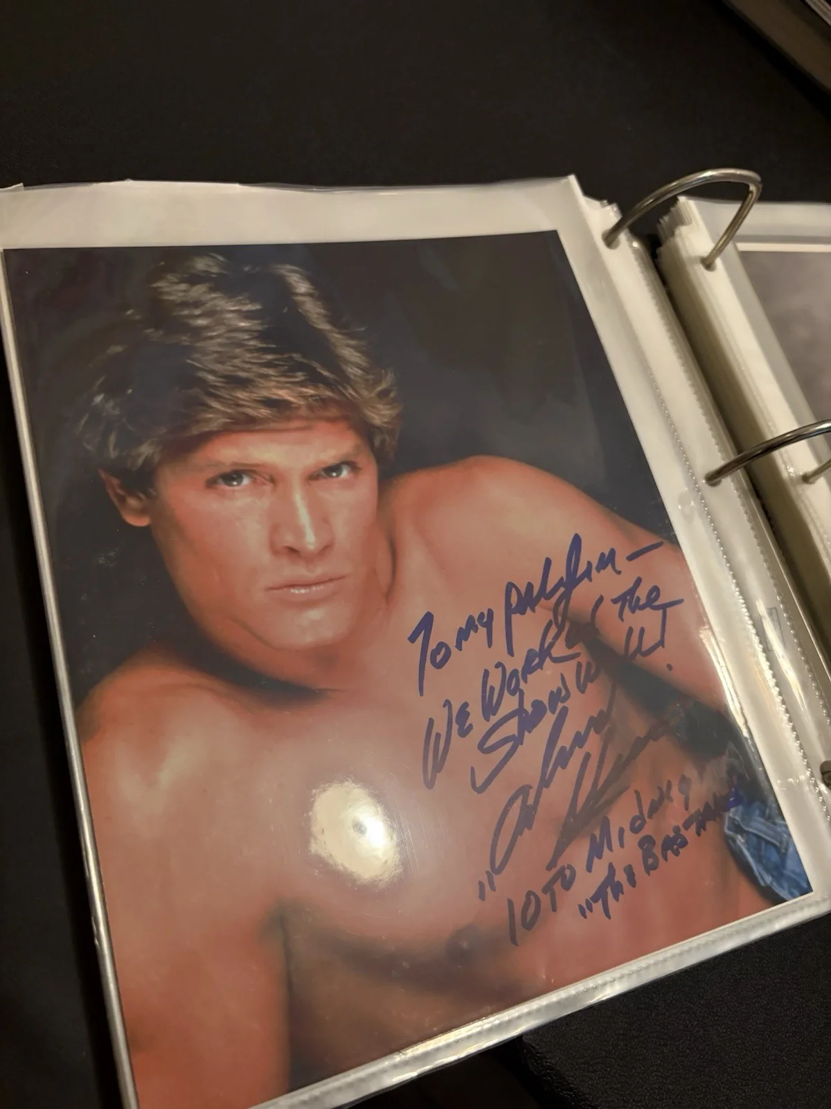 Andrew Stevens Signed 8x10 Color Photo - Inscribed 10 To Midnight & The Bastard, изображение 2