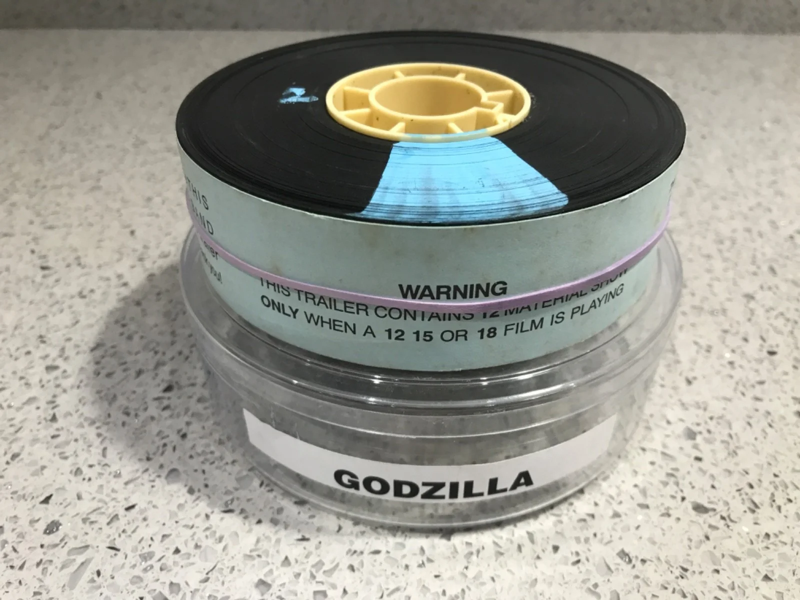 35mm Movie Trailer Film Cell Cinema Reel - GODZILLA v2 (1998) Matthew Broderick, изображение 2