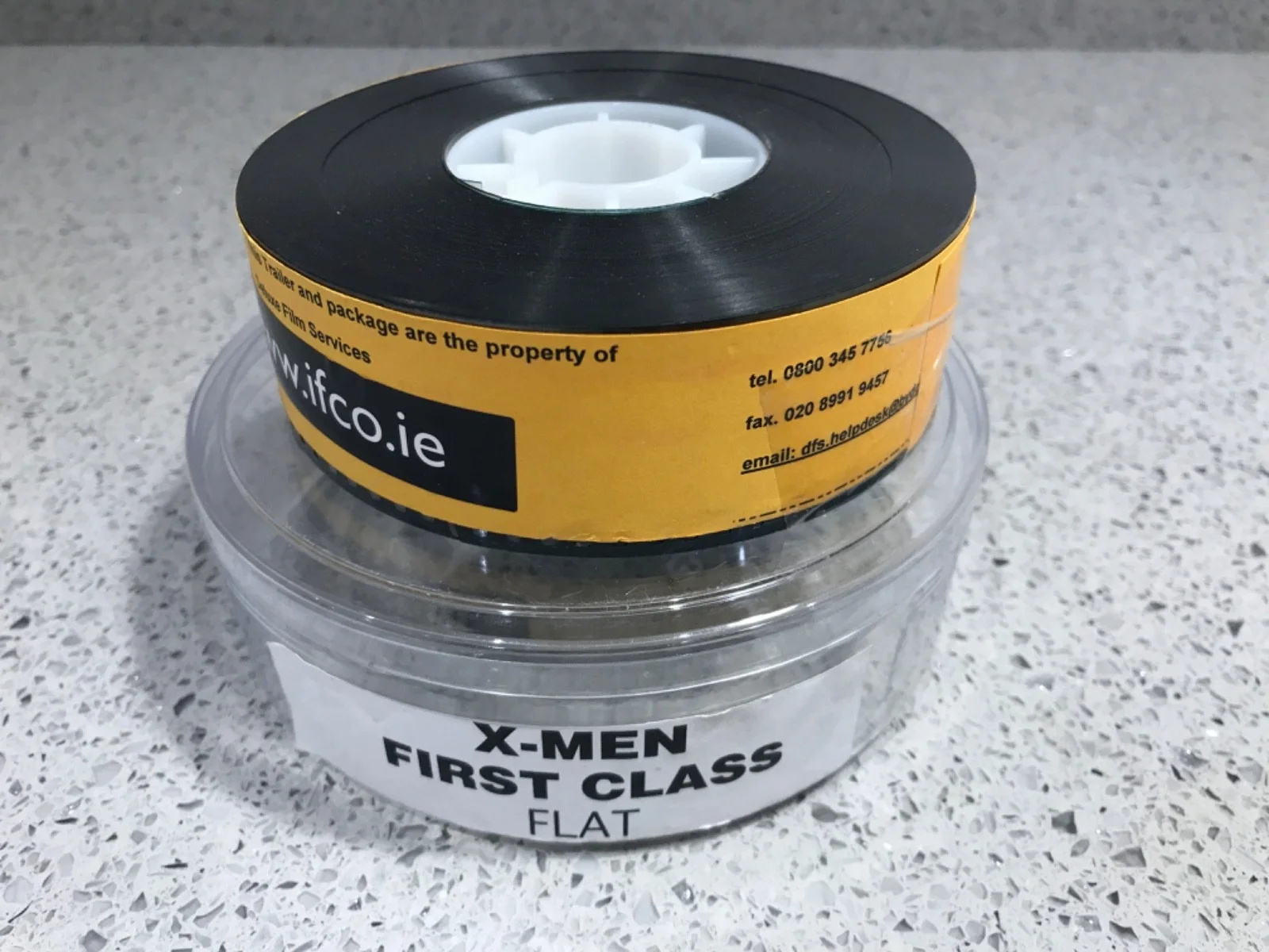35mm Movie Trailer Film Cell Cinema Reel - X-MEN : FIRST CLASS (2011) - Flat, image 3