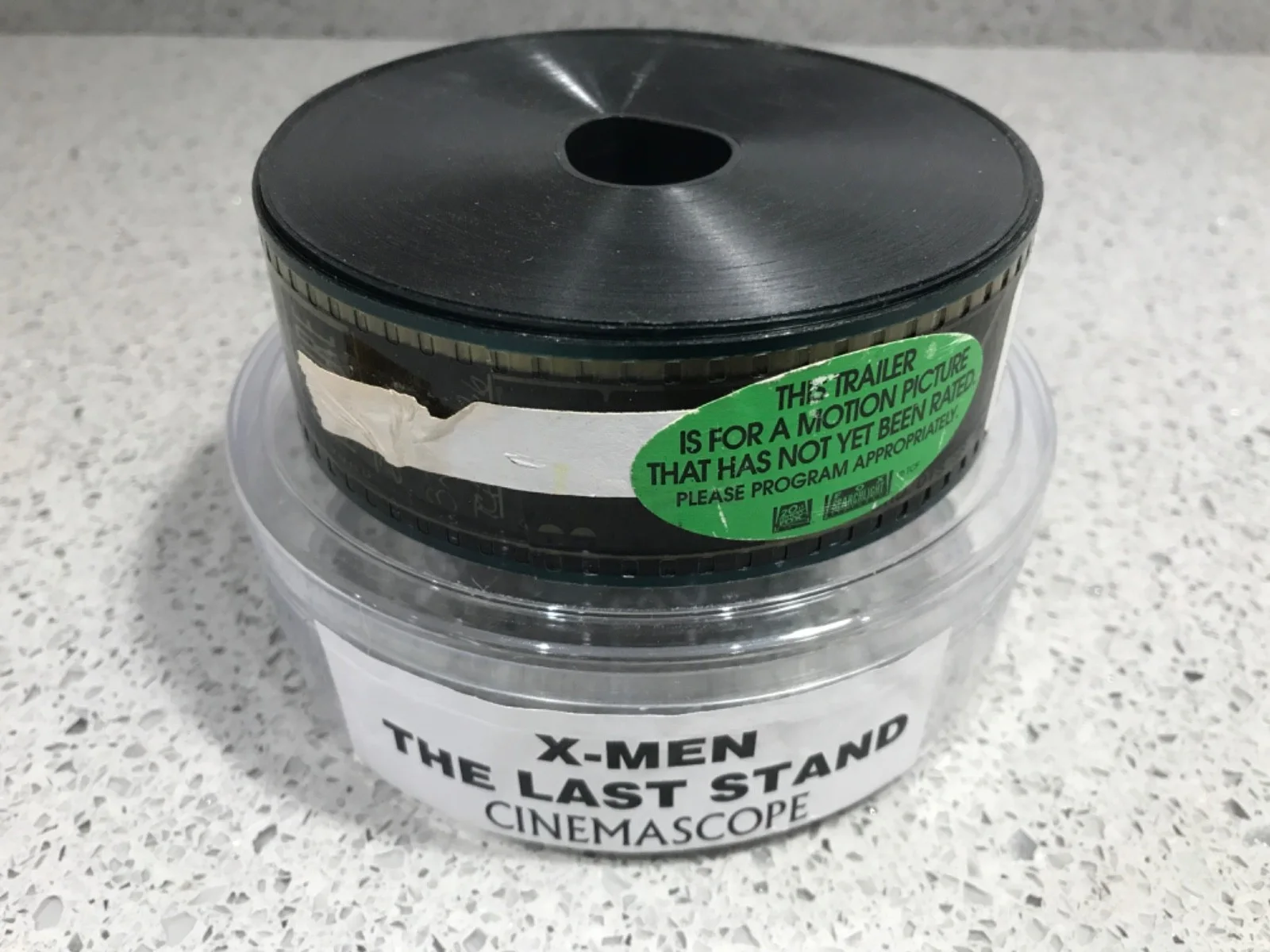 35mm Movie Trailer Film Cell Cinema Reel X-MEN : THE LAST STAND v2 (2006) Scope, изображение 2