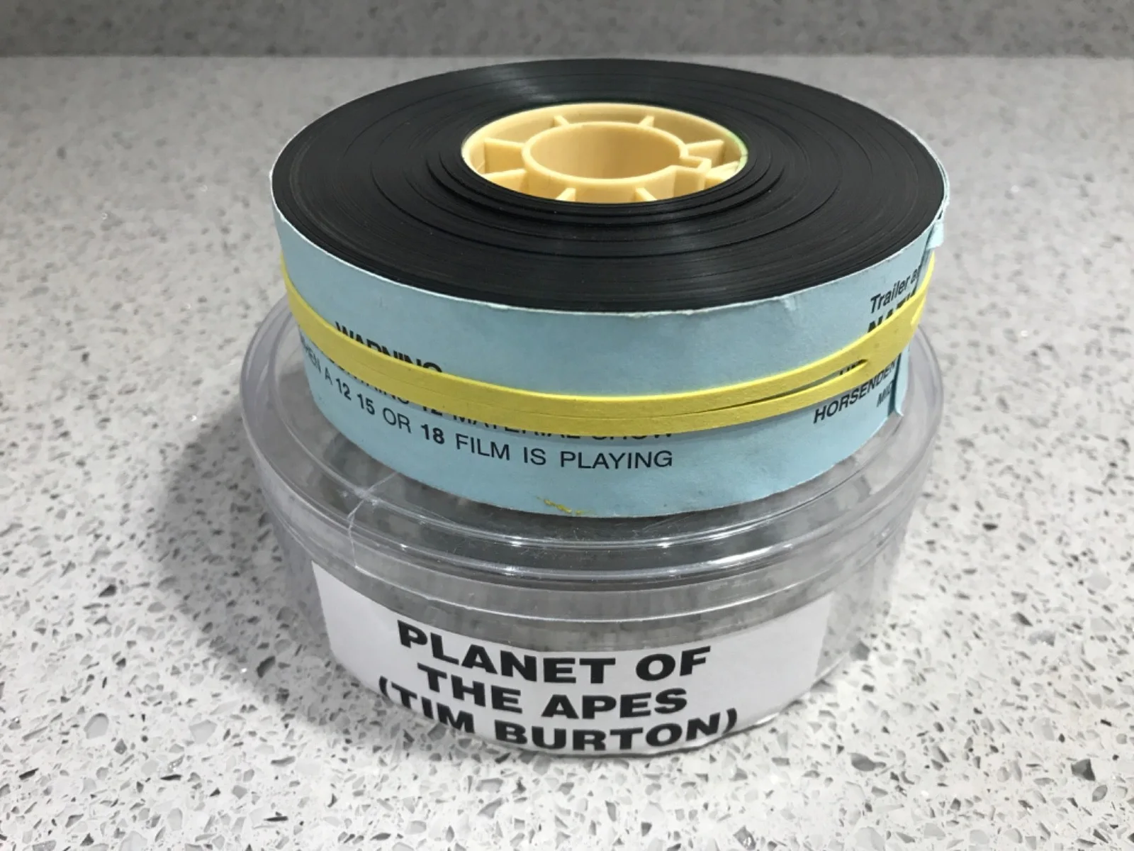 35mm Movie Trailer Film Cell Cinema Reel - Tim Burton PLANET OF THE APES (2001), изображение 2