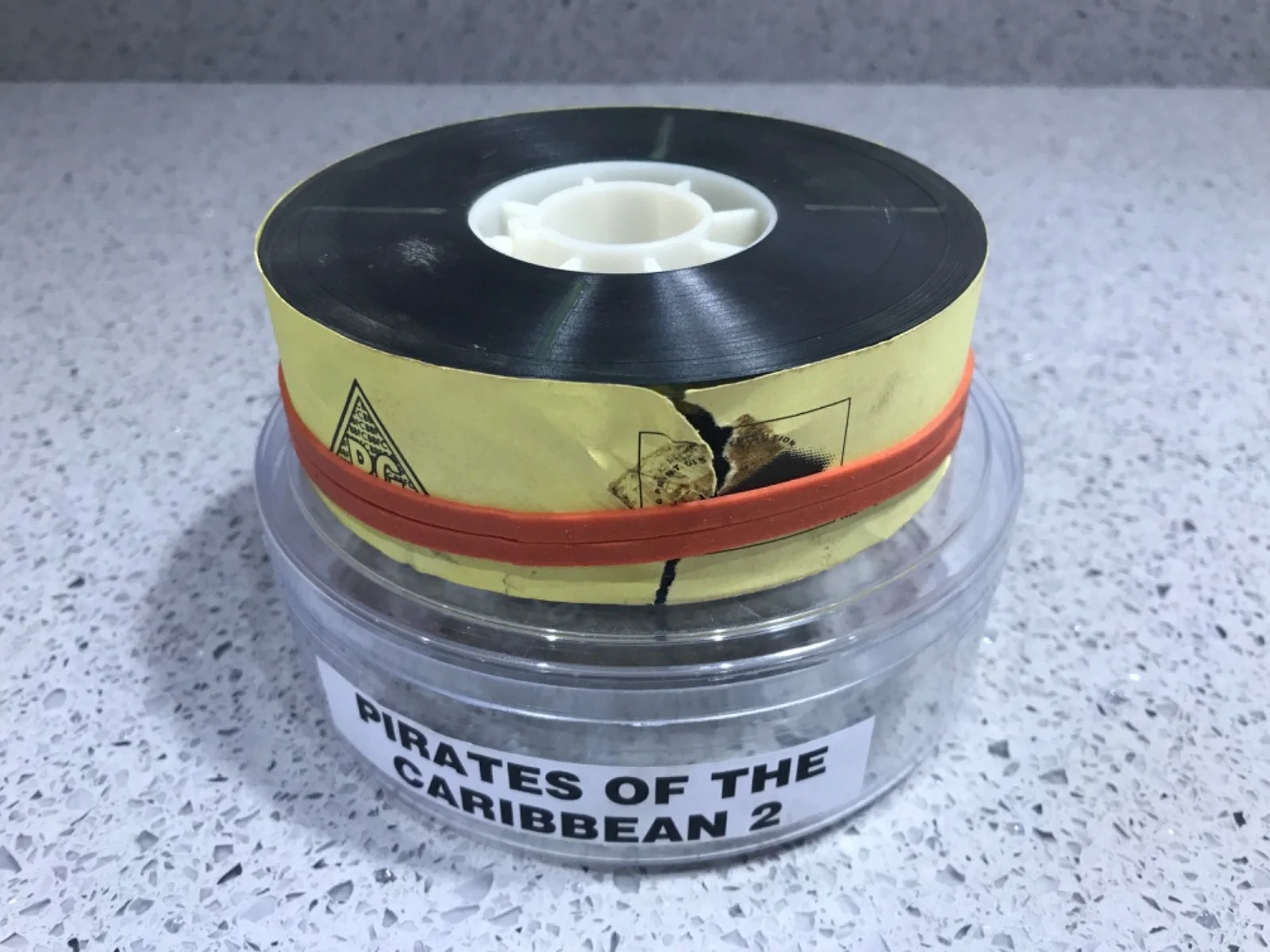 35mm Movie Trailer Film Cell Cinema Reel PIRATES OF CARIBBEAN : DEAD MAN'S CHEST, изображение 2