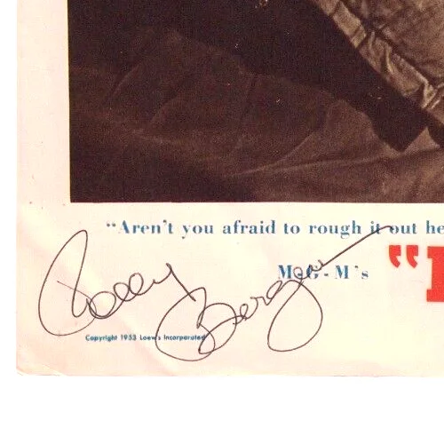 Polly Bergen — POLLY BERGEN JSA Autographed 11X14 Lobby Card FREE SHIP The Sopranos JSA not PSA, изображение 2