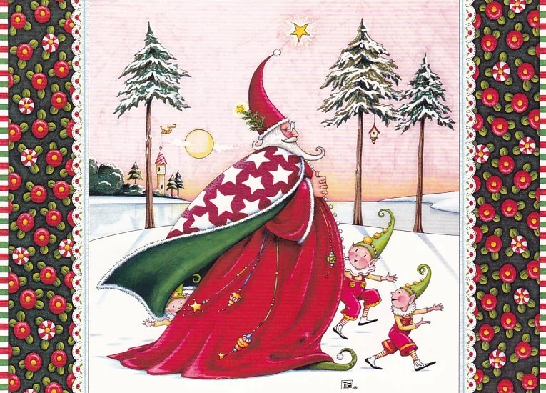 GLORIA STUART Original Vintage 1970s SIGNED AUTOGRAPHED Christmas Holiday Card, image 2