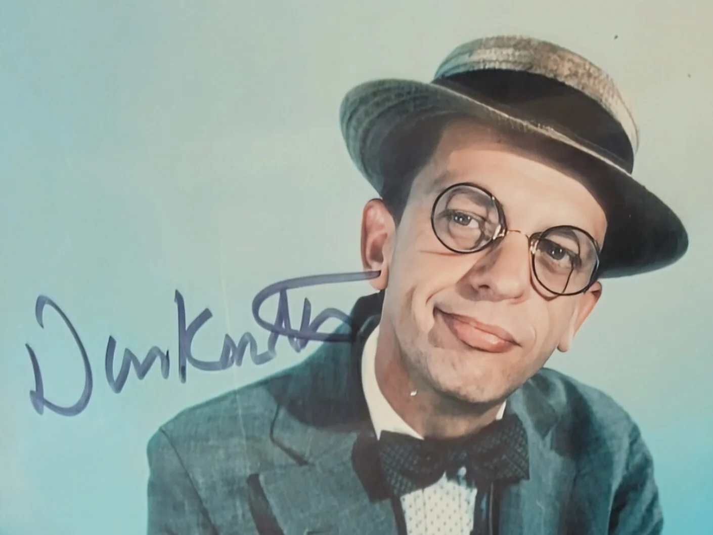 Don Knotts — Don Knotts Autographed Signed Photograph Photo Verified Incredible Mister Limpet