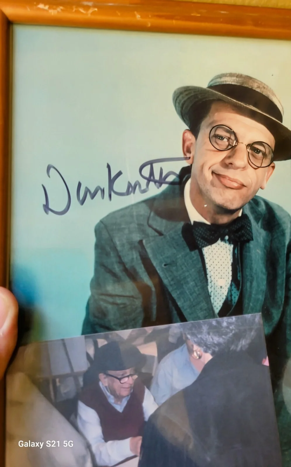 Don Knotts — Don Knotts Autographed Signed Photograph Photo Verified Incredible Mister Limpet, изображение 2