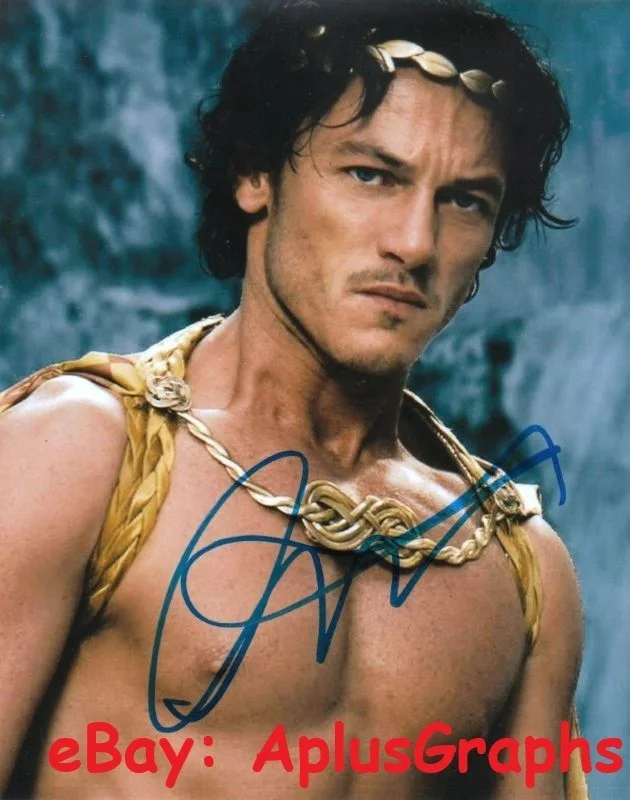 Luke Evans — LUKE EVANS... Immortals' Shirtless Stud - SIGNED