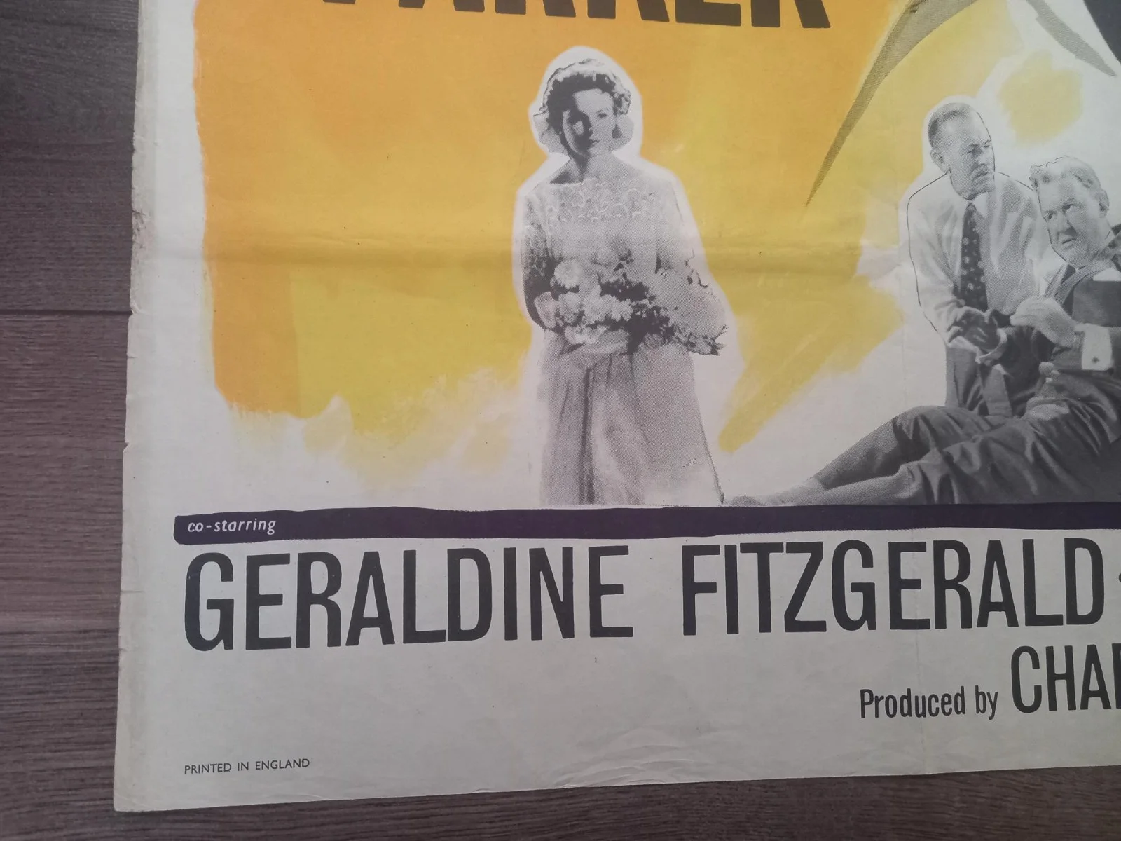 TEN NORTH FREDERICK 1958 BRITISH QUAD POSTER GARY COOPER GERALDINE FITZGERALD, image 2