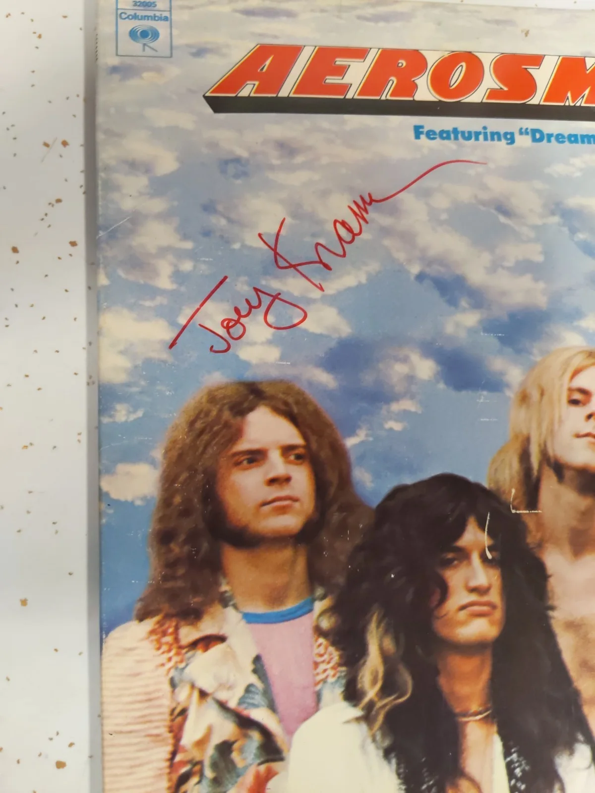 * AEROSMITH * Signed Record Album DREAM ON X4, image 2