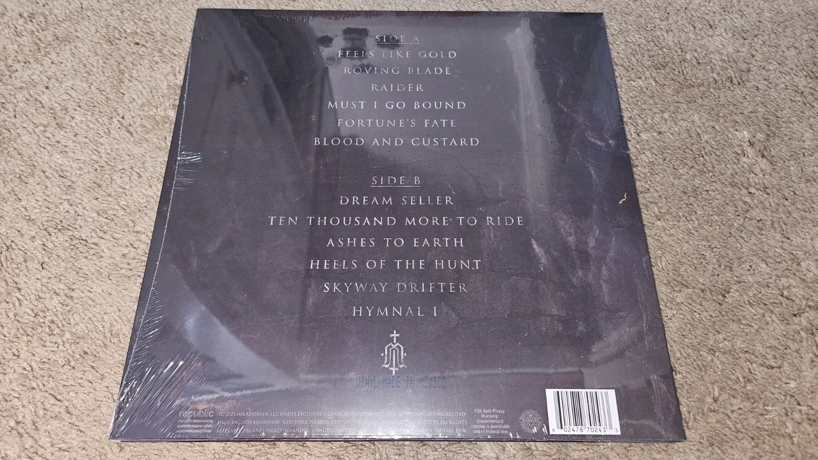 Mirador Debut Album with Signed Insert *Vinyl Record LP w/ Autographed Insert*, image 2