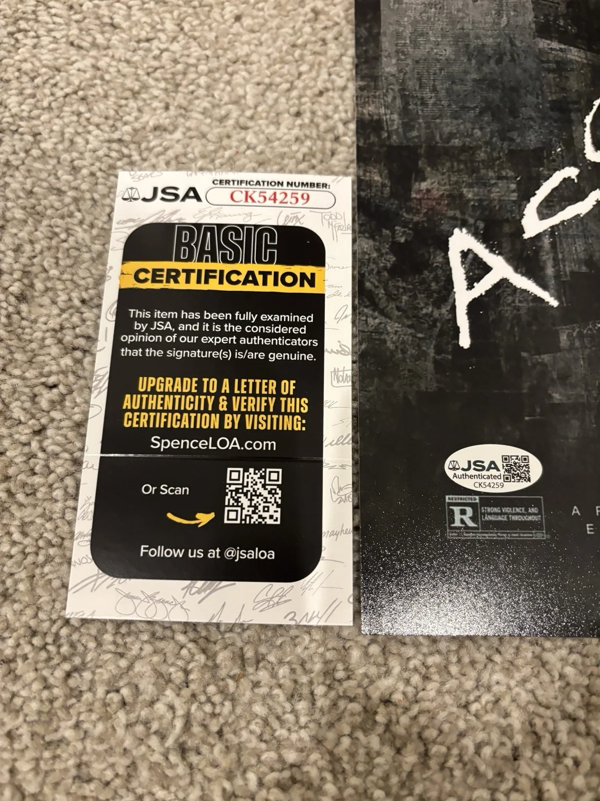 THE ACCOUNTANT 2 SIGNED AUTOGRAPH 12x18 PHOTO O’CONNOR BERNTHAL PINEDA JSA COA, изображение 2