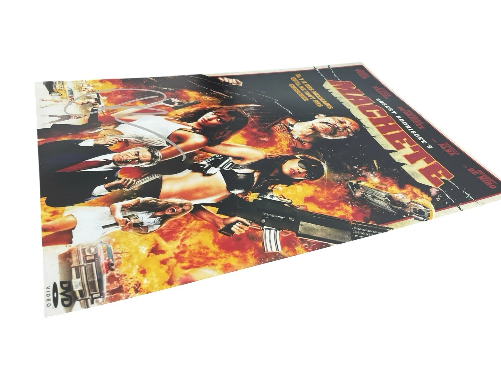 Robert Rodriguez — ROBERT RODRIGUEZ SIGNED AUTOGRAPH “MACHETE” 12x18 PHOTO POSTER JSA CERT COA, изображение 5