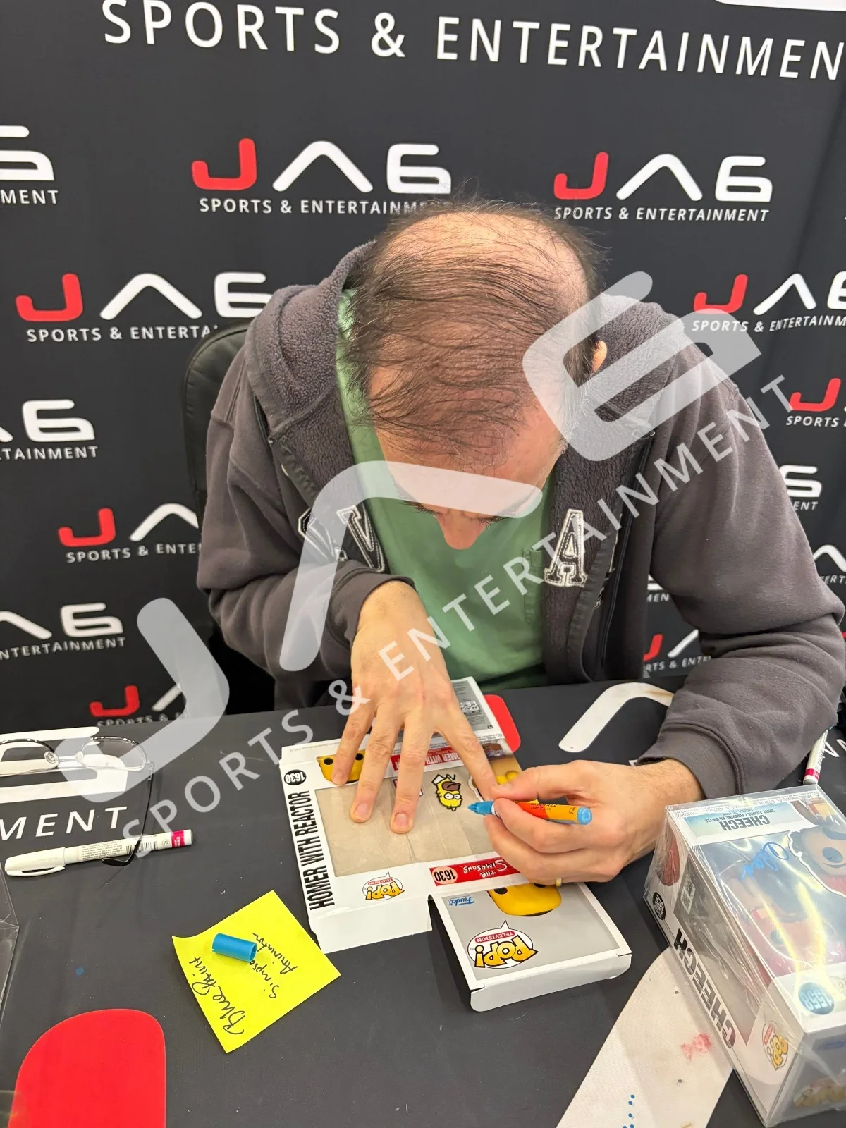Nik Ranieri — Nik Ranieri autographed signed inscribed Funko Pop #1630 JSA The Simpsons, image 2