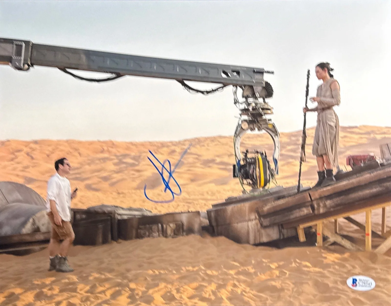 JJ Abrams — JJ Abrams Signed 11x14 Star Wars Photo Director BAS C79343