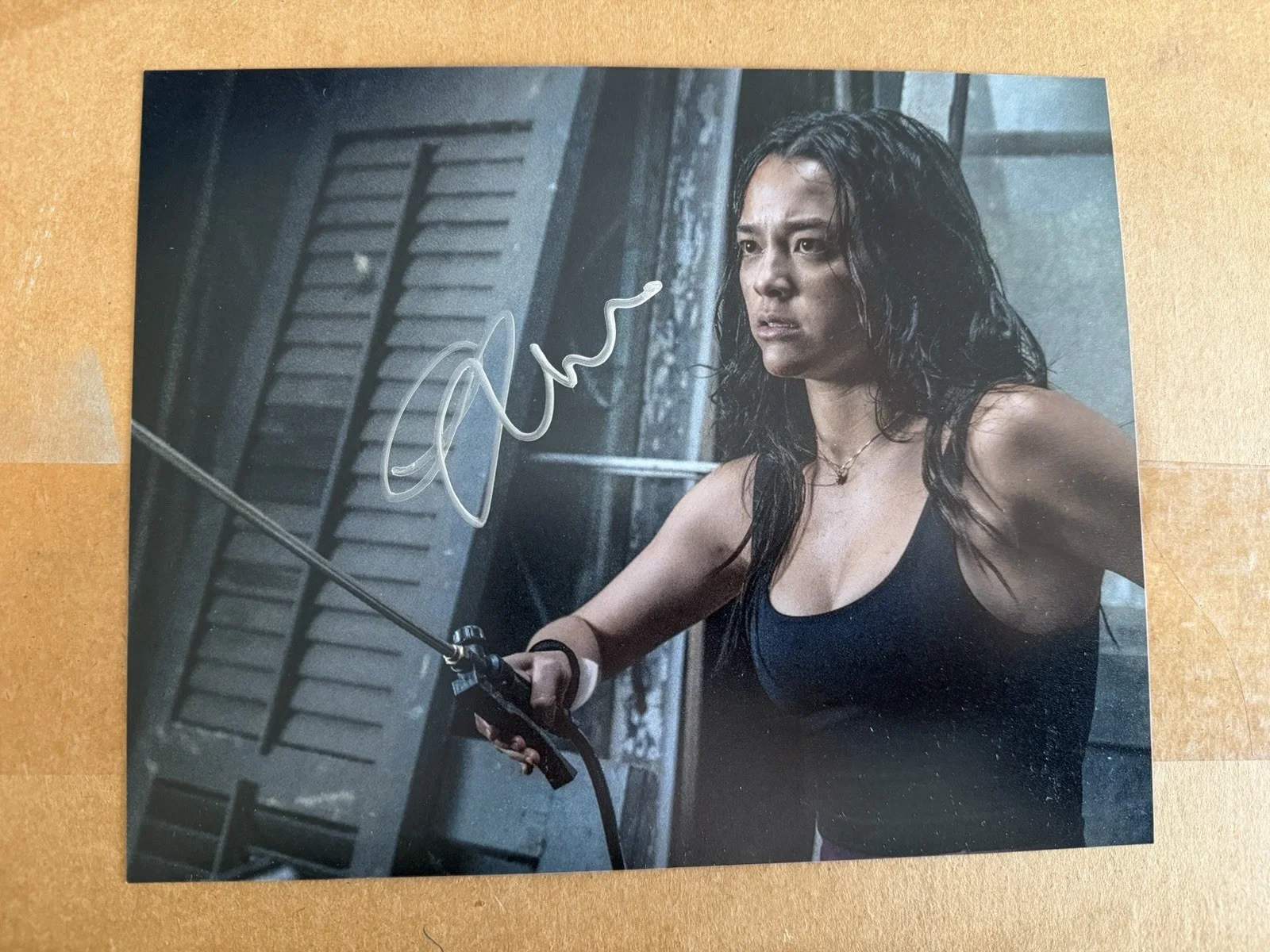 Midori Francis Signed Unseen Grey's Anatomy Saccharine Autograph Exact Proof, изображение 2