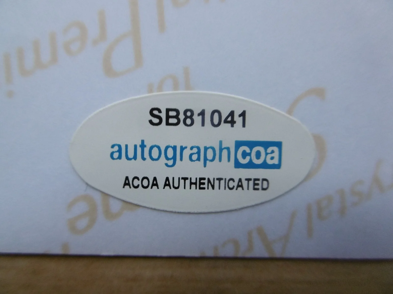 Fan Bingbing — Fan Bingbing signed 8x12 inch photo autograph ACOA, image 3