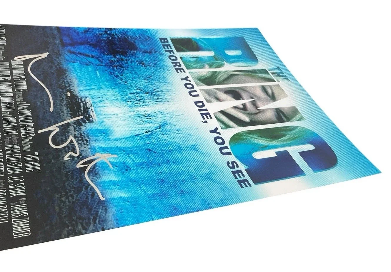 Naomi Watts — NAOMI WATTS SIGNED AUTOGRAPH “THE RING” 12x18 PHOTO MOVIE POSTER JSA CERT COA, изображение 5