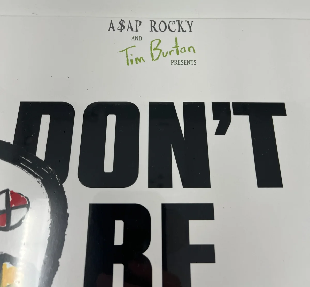ASAP ROCKY DONT BE DUMB DUMMY 2 DISC VINYL LP SIGNED INSERT Tim Burton Record, image 3