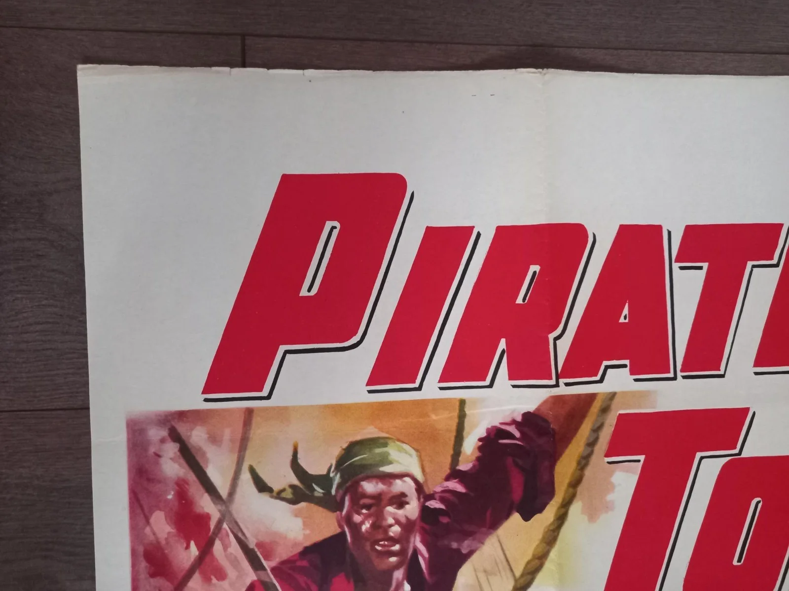 PIRATES OF TORTUGA 1961 BRITISH QUAD POSTER KEN SCOTT LETICIA ROMAN DAVE KING, изображение 3