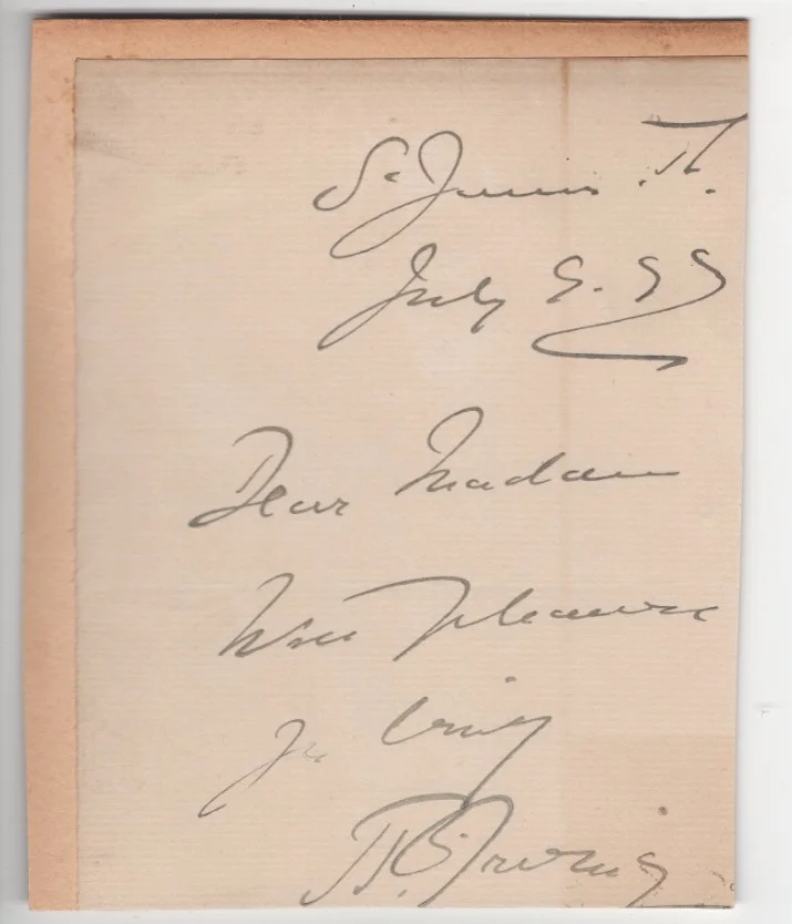 Olga Nethersole (1866-1951) Signed Quote / Autographed British Actress, изображение 2