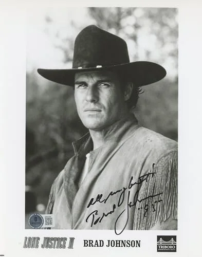 Brad Johnson — Brad Johnson Marlboro Man "All My Best" Authentic Signed 8x10 Photo BAS #BM03396, изображение 2