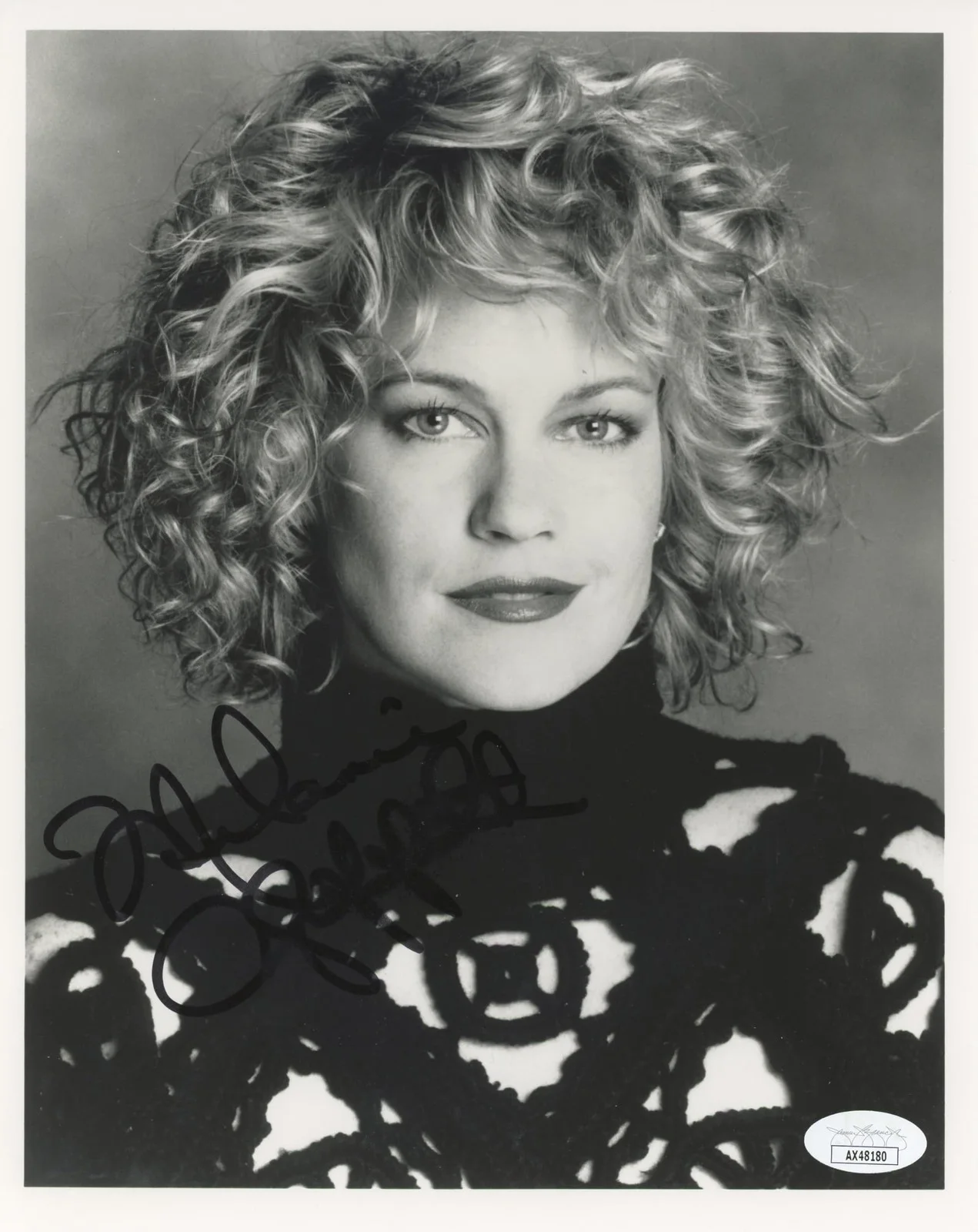 Melanie Griffith — Melanie Griffith Working Girl Authentic Signed 8x10 Photo JSA #AX48180, image 3