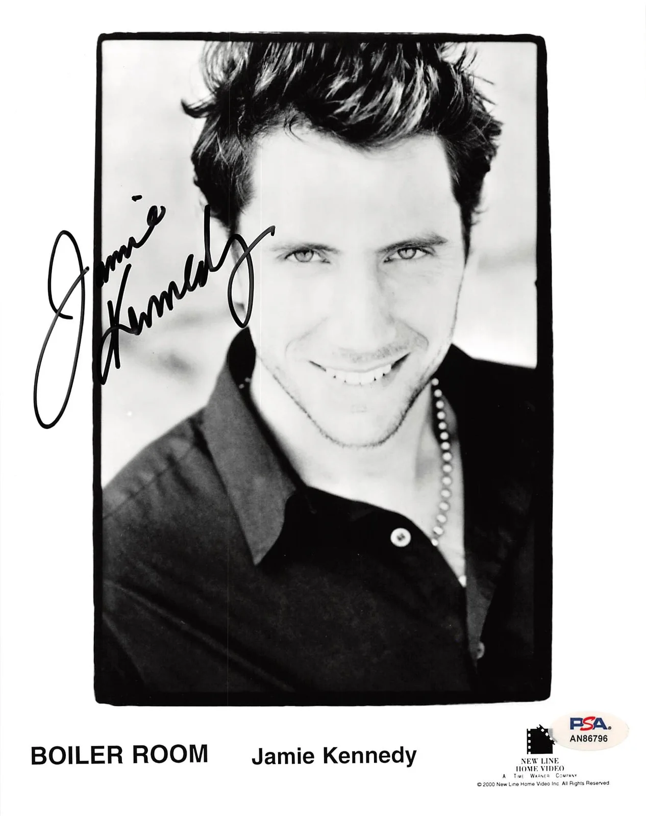 Jamie Kennedy — Jamie Kennedy Boiler Room Authentic Signed 8x10 Promo Photo PSA/DNA #AN86796, изображение 3