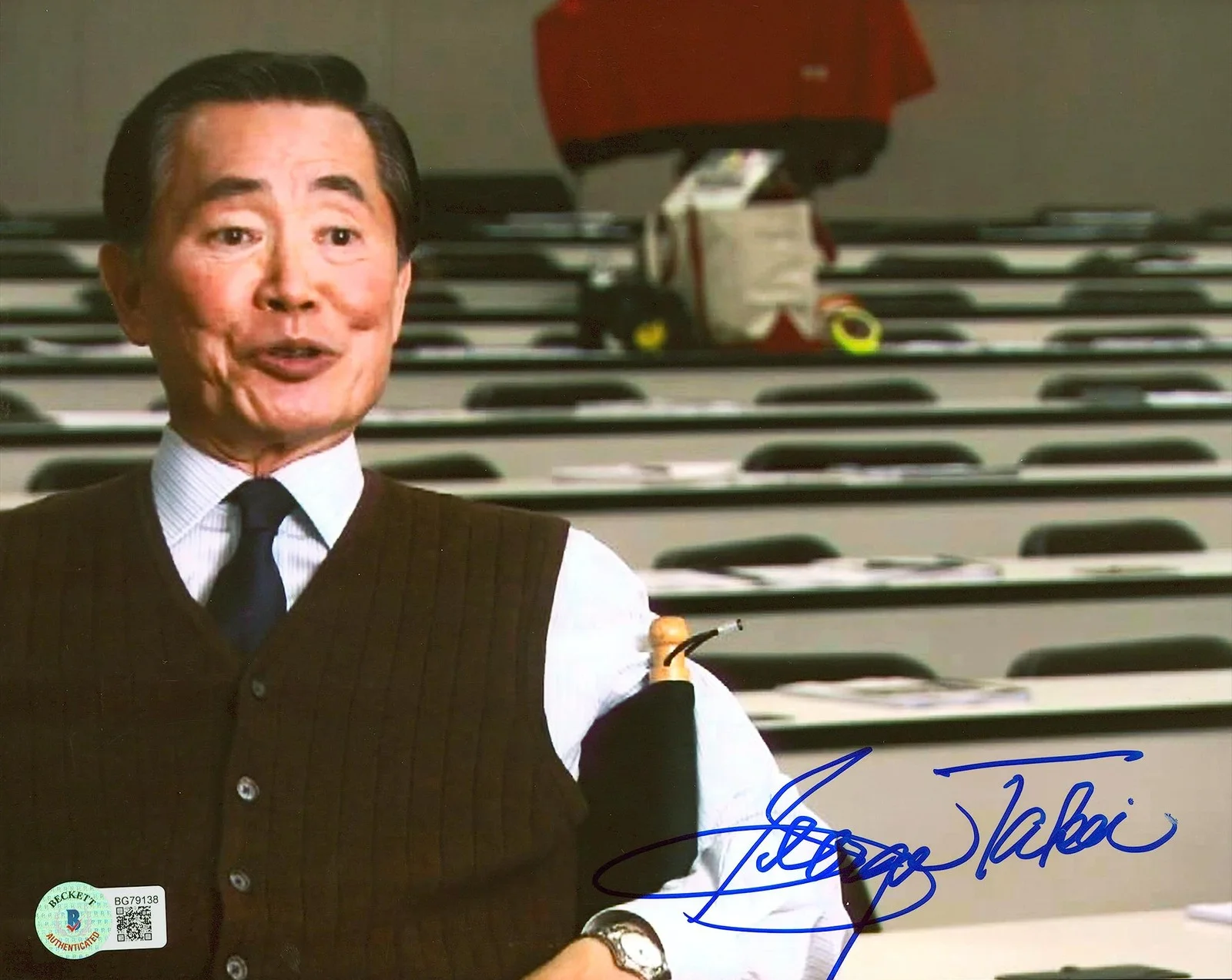 George Takei — George Takei Star Trek: The Original Series Signed 8x10 Photo BAS #BG79138, image 3