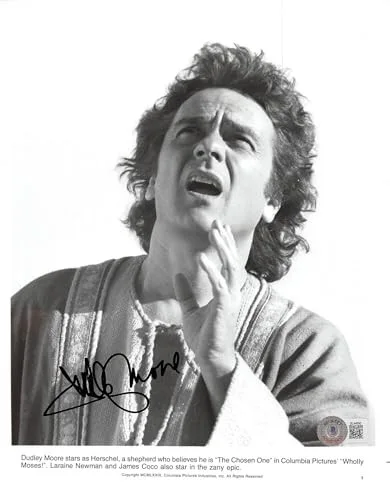Dudley Moore — Dudley Moore Wholly Moses! Authentic Signed 8x10 Photo Autographed BAS #BL44650, image 2