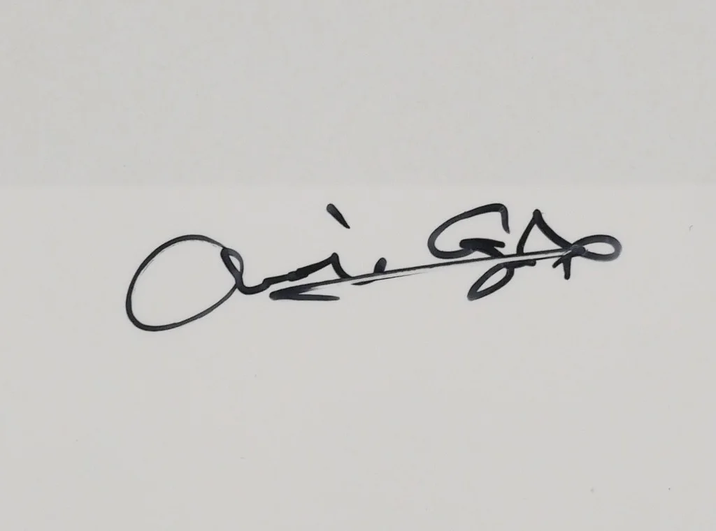 Elvis Costello Signed Photograph by Chris Gabrin | Limited Edition 1/25, image 2