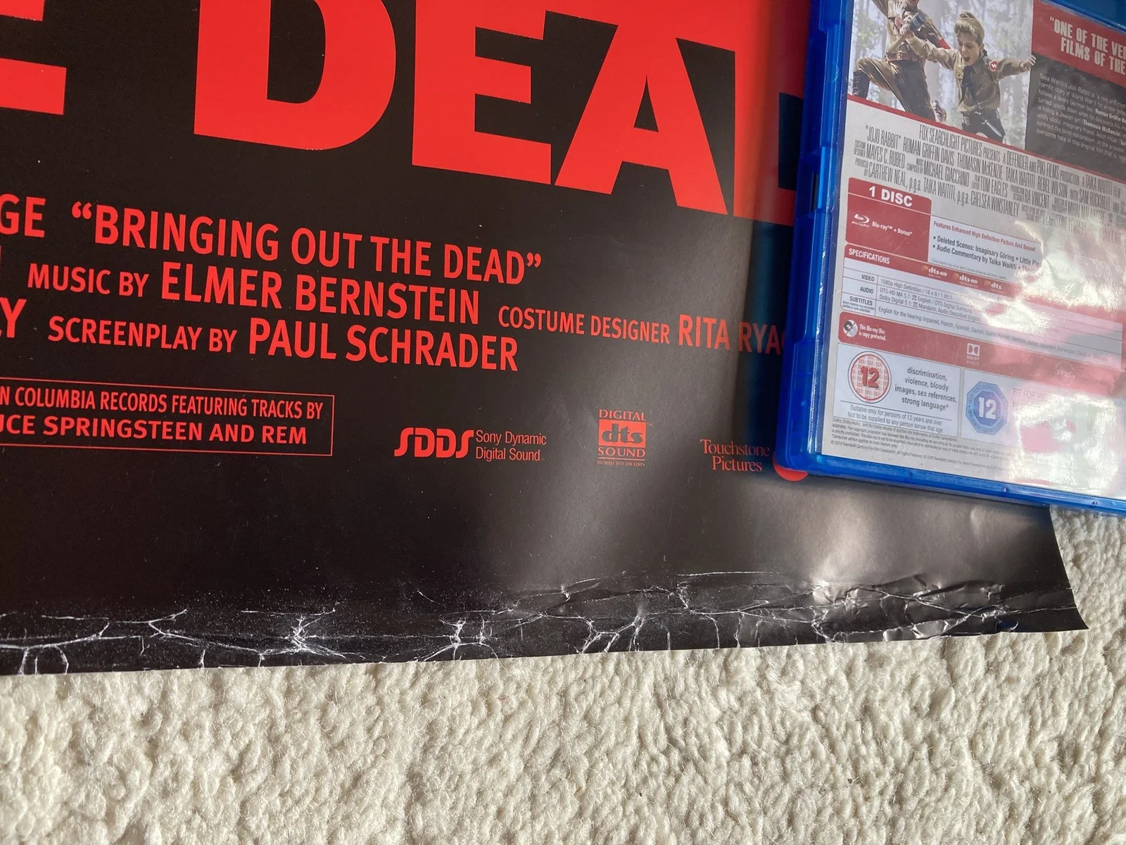 Bringing Out the Dead Original Cinema UK Quad Poster, image 3