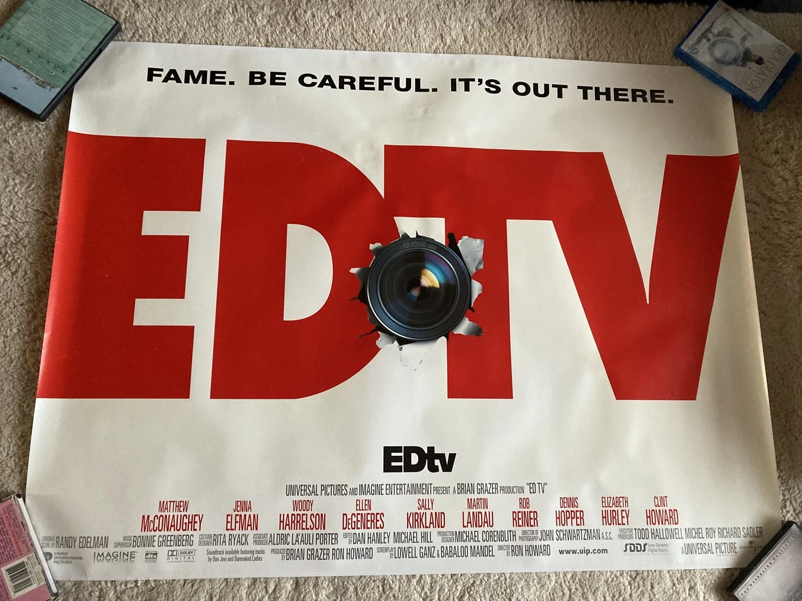Ed TV x 2 Original UK Quad Posters, image 2