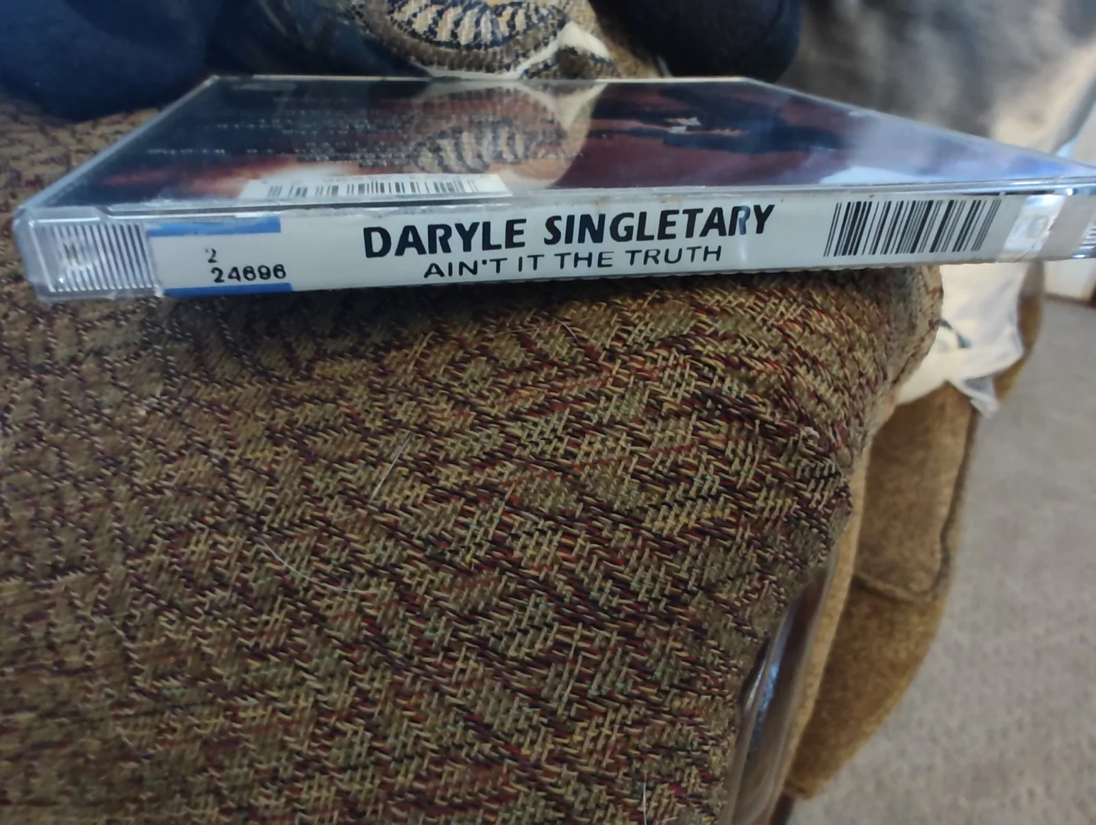 Daryle Singletary Autographed Signed “Ain’t It The Truth” CD Cover Art RARE, изображение 4