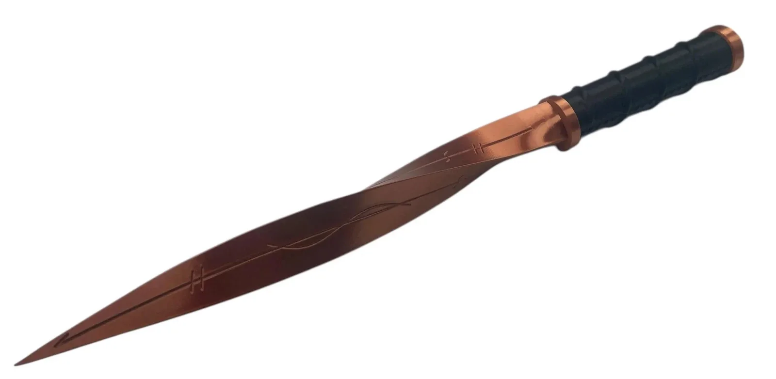 3D Printed Supernatural Copper Archangel Blade Prop Replica 1:1 Scale, image 2