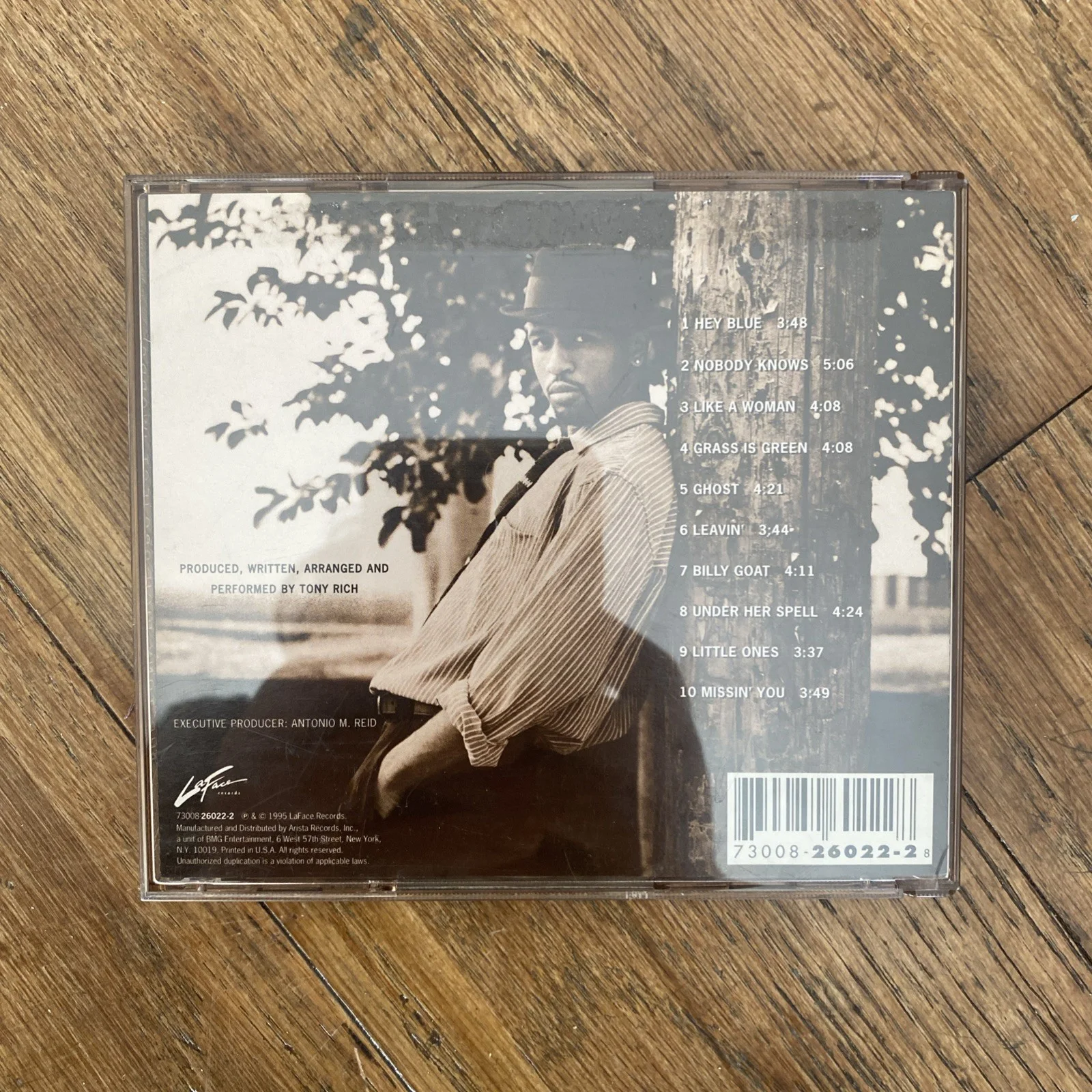 The Tony Rich Project Cd Signed, image 3