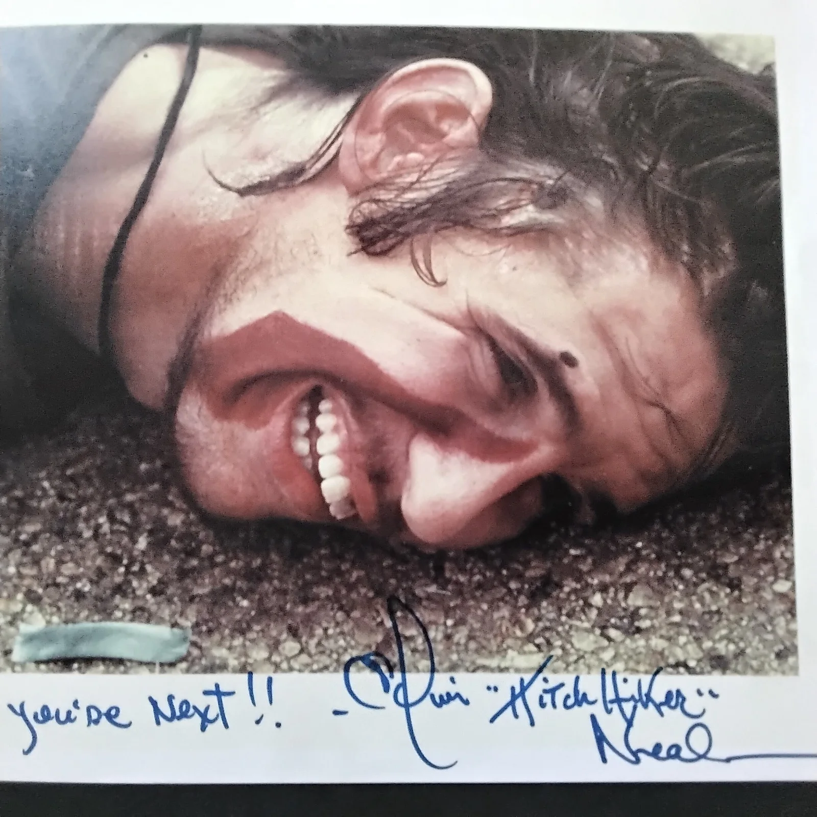 Edwin Neal SIGNED Photo Movie TV Actor Texas Chain Saw Massacre JFK Metroid, изображение 2