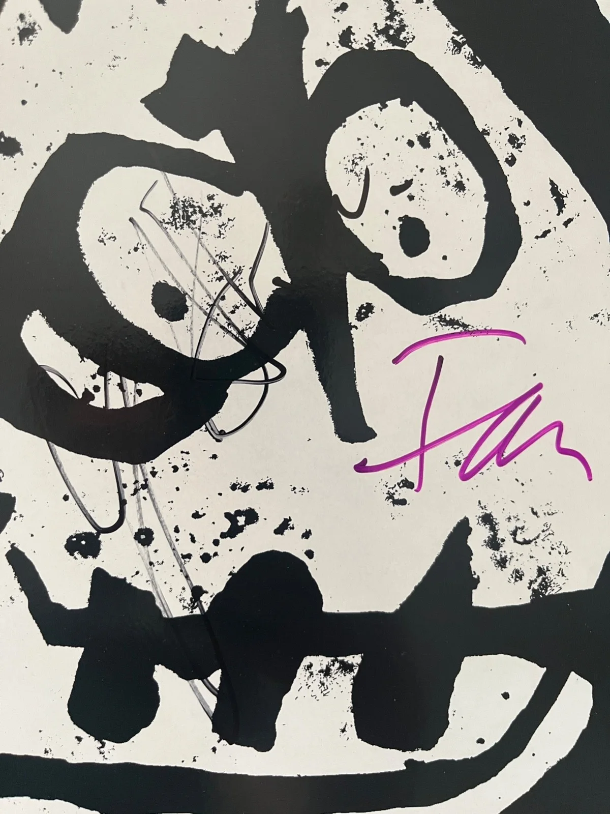 EMF : Schubert Dip fully signed vinyl original 5 autographed Lp ( Jesus Jones ), image 2