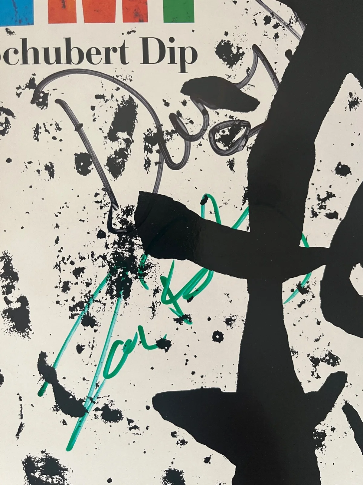 EMF : Schubert Dip fully signed vinyl original 5 autographed Lp ( Jesus Jones ), image 3
